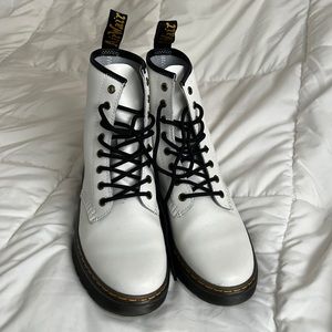 Dr. Martens Jadon Boot White size 10